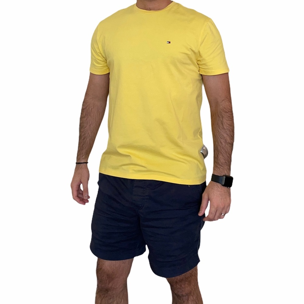 Tommy Hilfiger Yellow shirt. Size Medium.